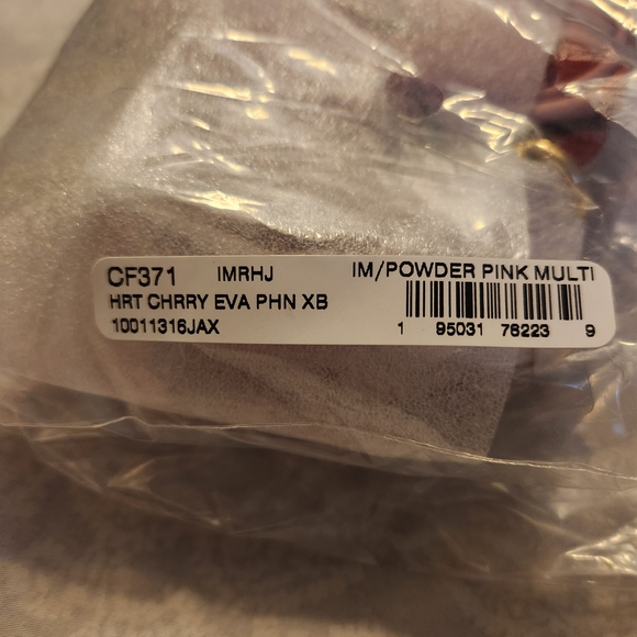 Coach Pink Cherry Print Crossbody Bag - Picture 9 of 9